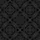 Women's Elegant Deep Black Charcoal Grey Baroque Rococo Lace Pattern Satin Pajamas Set - 2