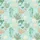Women's Whimsical Aqua Blue Light Teal Seahorse Turtle Starfish Coral Pattern Satin Pajamas Set - 2
