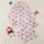 Women's Hot Pink Brush Script 'Sleep.' Word Pattern with Minimalist Eyelashes All-Over Design Satin Pajamas Set - 1