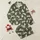 Women's Olive Green Playful Cartoon White Tiger & Abstract Leaf Pattern Satin Pajamas Set - 1