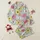 Women's Vibrant Retro Maximalist Floral Art with Daffodil Yellow, Fuchsia Pink, Sky Blue, & Lime Green Satin Pajamas Set - 1