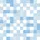 Women's Light Blue White Tessellated Checkerboard Dynamic Geometric Checks Pattern Satin Pajamas Set - 2