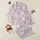 Women's Whimsical Lavender Bunny Fawn Chick Strawberry Ice Cream Star Moon Floral 2D Pattern Satin Pajamas Set - 1