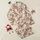 Women's Blush Pink Tan Brown-Black Illustrative Dynamic Leopard Flowing Pattern Satin Pajamas Set - 1