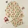 Holiday Enthusiasts' Whimsical Hand-Drawn Gingerbread, Forest Green Christmas Tree, Golden Star & Candy Cane Pattern on Creamy Champagne Satin Pajamas Set - 1