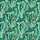 Women's Organic Teal Green Sea Turtle Coral Starfish Watercolor Marine Flora Satin Pajamas Set - 2