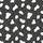 Women's High-Contrast Charcoal Grey White Abstract Organic Shape Pattern Satin Pajamas Set - 2