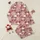 Women's Elegant Dusty Rose Intricate Snowflake Muted Gold Bells Winter Foliage Pattern Satin Pajamas Set - 1