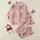 Women's Sweet Pink Gingerbread Hot Cocoa Candy Cane Whimsical Winter Pattern Satin Pajamas Set - 1