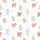 Women's Whimsical Bubblegum Pink Bow & Pastel Christmas Tree Pattern with Smiling Snowmen & Gingerbread Satin Pajamas Set - 2
