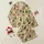 Women's Retro Hand-Drawn Cream-Yellow Vintage Santa, Tree, Presents & Holly Pattern Satin Pajamas Set - 1