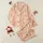 Women's Warm Peachy Beige Terracotta Nude Abstract Organic Flowing Pattern Satin Pajamas Set - 1