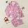 Women's Whimsical Pink Santa & Christmas Tree Flat Cartoon Pattern with Hot Cocoa & Green Plaid Bows Satin Pajamas Set - 1