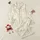 Women's Delicate Muted Beige Greige Ecru Dried Wildflower Lace Filigree Satin Pajamas Set - 1