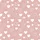 Women's Muted Pink Ribbed Background White Solid & Outline Whimsical Hearts Pattern Satin Pajamas Set - 2