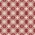 Women's Rich Burgundy Red & Cream Intricate Ornamental Floral Filigree Pattern Satin Pajamas Set - 2