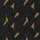 Women's Abstract Black Charcoal Linear Sepia Organic Pattern with Gold Accents Satin Pajamas Set - 2