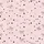 Women's Delicate Pastel Pink Black Polka Dot Bows Muted Floral Line Art Satin Pajamas Set - 2
