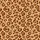 Women's Naturalistic Leopard Spot Seamless Print with Camel Beige, Caramel Brown Rosettes, Espresso Outlines Satin Pajamas Set - 2