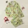 Dog Lovers' Playful Cartoon Dogs Pattern, Pastel Lime Green, Hot Pink, Sky Blue, Bows & Sunglasses Satin Pajamas Set - 1