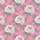 Women's Hand-Painted Peony Blossom Floral Sprigs Creamy White Muted Rose Pink Sage Green Vibrant Pink Botanical Pattern Satin Pajamas Set - 2