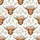 Women's Watercolor Boho Highland Cow Floral Crown Dreamcatcher Mandala Pattern Satin Pajamas Set - 2