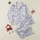 Whimsical Dreamers' Royal Blue White Toile de Jouy Mermaid Ocean Fantasy Print Satin Pajamas Set - 1