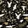 Women's Graceful East Asian White Crane Golden Blossom Black Illustrative Art Satin Pajamas Set - 2