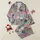 Women's Vintage Bohemian Patchwork Floral Paisley Folk Art Hot Pink Teal Mosaic Satin Pajamas Set - 1