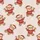 Women's Light Pinkish-Beige Cheerful Cartoon Teddy Bear Christmas Pattern with Red Santa Hats & Candy Canes Satin Pajamas Set - 2