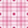 Women's Modern Geometric Fuchsia Pink White Delicate Plaid Flat Vector Satin Pajamas Set - 2