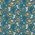 Women's Playful Cartoon Western Cowboy Boots Hats Cacti Star Gold Badge Petrol Blue Pattern Satin Pajamas Set - 2