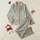 Women's Illustrative Bohemian Patchwork Aqua Rose Bouquets Lavender Damask Ogee Pattern Satin Pajamas Set - 1
