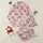 Women's Whimsical Leopard Pattern: Brightly Colored Sweaters, Stars, Hearts on Pastel Pink Satin Pajamas Set - 1