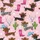 Dachshund Lovers' Whimsical Cowboy Dachshunds, Hot Pink Boots, Green Cactus & Blue Hats Pattern Satin Pajamas Set - 2