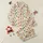 Women's Whimsical Gingerbread Hot Cocoa Candy Cane Holly Pattern on Creamy Off-White Satin Pajamas Set - 1