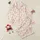 Women's Whimsical Bubblegum Pink Flamingo & Pastel Heart Seamless Ivory Pattern Satin Pajamas Set - 1