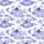 Women's Crisp White Cobalt Blue Toile de Jouy Willow Tree Crane River Pagoda Pattern Satin Pajamas Set - 2
