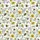 Women's Whimsical Bumblebee Yellow Wildflower Green Foliage Seamless Print Satin Pajamas Set - 2