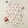 Women's Whimsical Storybook Teddy Bear Pattern with Soft Brown Tones, White Background, Pink Hearts & Stars Satin Pajamas Set - 1