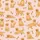 Women's Light Pastel Pink Whimsical Golden Retriever Playful Dog & Bone Pattern Satin Pajamas Set - 2