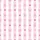Women's Delicate Pastel Pink & White Striped Whimsical Bow Heart Flower Pattern Satin Pajamas Set - 2