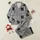 Women's Crisp Black White Geometric Striped Blocks Vertical Horizontal Diagonal Pattern Satin Pajamas Set - 1