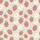Women's Whimsical Naive Aesthetic Rose Pink Strawberry Sage Green Daisy Floral Pattern on Light Beige Satin Pajamas Set - 2