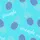 Women's Vibrant Aqua Blue Playful Hand-Drawn Pineapples Medium Blue Pink Outline White Script Seamless Pattern Satin Pajamas Set - 2