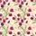 Women's All-Over Watercolor Magenta Purple Tulip & Peach Blossom Floral Satin Pajamas Set - 2