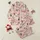 Women's Blush Pink Whimsical Cartoon Smiling Sushi Boba Tea Cherry Blossom Pattern Satin Pajamas Set - 1