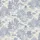 Women's Delft Blue Chinoiserie Engraved Landscape Toile, Pagoda & Crane Pattern on Cream White Satin Pajamas Set - 2