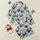 Christmas Enthusiasts' Whimsical Cartoon Chickens Santa Hats Ornaments Mistletoe Sky Blue Pattern Satin Pajamas Set - 1