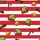Men's Festive Red White Wide Stripe Cartoon Elf Hat Jingle Bell Candy Cane Motif Satin Pajamas Set - 2